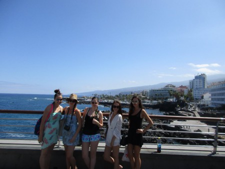 Our team in Puerto de la Cruz